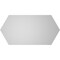 Ekena Millwork Half Round Surface Mount PVC Gable Vent w/ 2"W x 1-1/2"P Brickmould Frame, 32"W x 16"H GVPHR32X1602SN - alternate 5